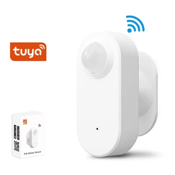 Tuya WIFI PIR Motion Sensor Wifi bewegingsmelder Infrarood Menselijke Aanwezigheid Sensor Smart Life APP Wireless Home Security Systeem