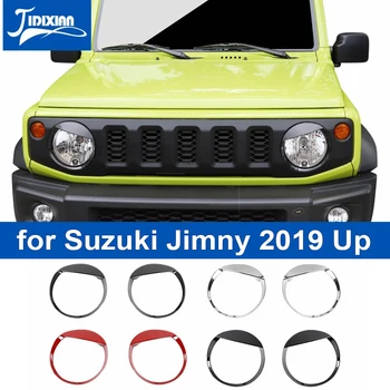 JIDIXIAN Lamp Afzuigkappen Auto Koplamp Lamp Decoratie Dekking voor Suzuki Jimny 2019 2020 2021 2022 2023-Up Accessoires