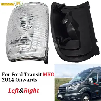 Links Rechts Auto buitenspiegel Indicator Lamp van richtingaanwijzer Licht Lens Cover Achterkant voor Ford Transit MK8 2004 Vanaf BK3113B381AB