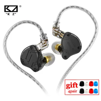 KZ ZS10 PRO X Hybride HIFI Metalen Headset In-ear Oortelefoon Sport Noise Cancelling Hoofdtelefoon Bas Oordopjes KZ AS16 PRO-dq6 geschreven ZSX ZSN PRO