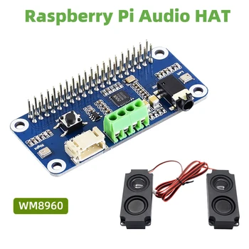 Raspberry Pi Hi-Fi geluidskaart WM8960 Audio HOED Stereo Codering te Decoderen Play Record Rijden Luidsprekers voor Pi-4B 3B+ 3B Zero 2 W