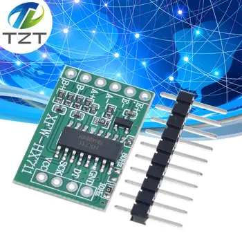 TZT Voor Arduino Dual Channel HX711 Wegen druksensor 24-bits Precisie A/D Module DIY Elektronische Weegschaal