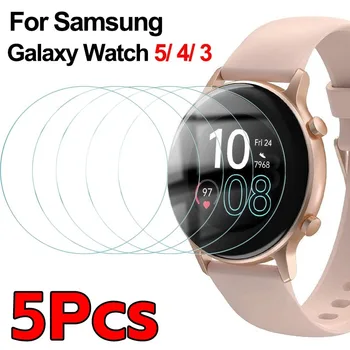1-5 st HD-Gehard Glas voor Samsung Galaxy Watch5 4 3 42 mm 44 mm 40 mm 46 mm Scherm Beschermende Anti Scrach Film voor Watch4 Classic