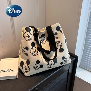 Disney Mickey ' s Nieuwe dames Handtas Cartoon Mode dames schoudertas Luxe Merk met een Grote Capaciteit Netwerk Red Tote Bag