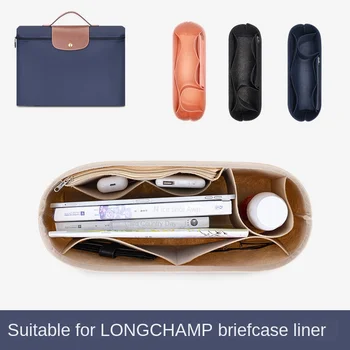 Seiner Tassen voor Longchamp Le Pliage Club Koffer Voelde Portemonnee Invoegen Organisator van de Reis Rugzak Shapers Tassen Opslag Divid