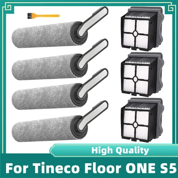 Voor Tineco Verdieping EEN S5 Stofzuiger Onderdelen Zachte rolborstel en een Hepa-Filter Vervangen Nat en Droog Wassen Accessoires
