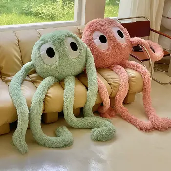 175CM Gigantische Creatieve Octopus Pluche Speelgoed van Little Monster Alien Poppen Gevulde Zachte Kussen Kussen van de Bank Decor Kinderen Baby Cadeaus
