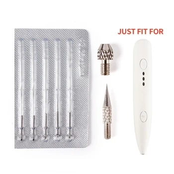 Mini Laser Plasma Pen Naalden Kit Voor Wart Tag Tattoo Remover Pen Gewijd Naalden Vervanging Moedervlekken Verwijderen Pen Accessoires