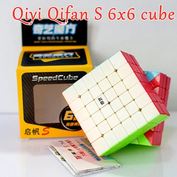 [Picube] QiYi 6x6x6 Magic Cube QiFan 6x6 7x7 8x8 9x9 Professtional Magic Speed Kubus Stickerless Puzzel Games Cubo