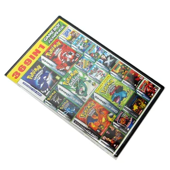 GBA 369in1 Game Boy Advance Game Cartridge GBA engels met Cassette Verpakking