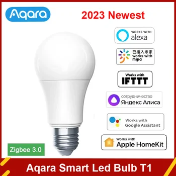 Originele Aqara Smart LED-Lamp T1 Zigbee 3.0 E27 2700K-6500K 220-240V APP Remote Licht van de Lamp Voor Xiaomi Smart Home Go Homekit
