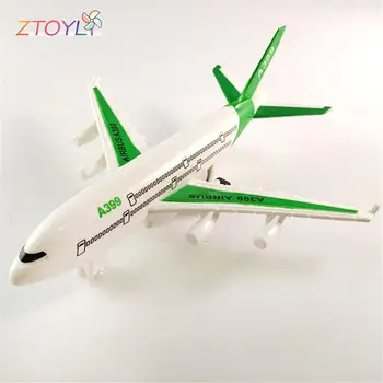 Hete Verkoop 1pcs Air Bus Model, Kids, Kinderen Fashing Vliegtuig Passagier het Vliegtuig Speeltje van de Passagier Model Willekeurige kleur