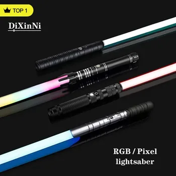 Laser Lightsaber RGB Metaal Licht Sabel Zwaard Speelgoed Espada Kpop Lightstick Brinquedos De Luz Juguetes Zabawki Oyuncak