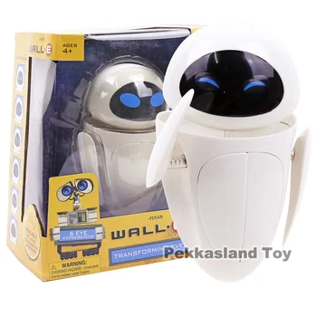 WALL E de Transformatie van EVA 6 Oog Uitdrukkingen PVC Actie Figuur Collectible Model Speelgoed