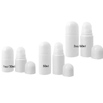 30 ml 50 ml 60 ml Navulbaar Roll Op Flessen lekvrij DIY Deodorant Containers voor Etherische Olie Parfums Balsems 25st