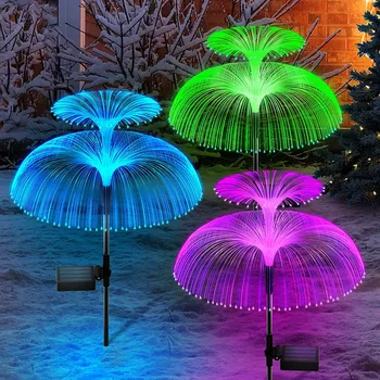 Solar Tuin Verlichting Outdoor Zonne-Jellyfish Lampen 7 Kleur Veranderen Waterdichte Lamp Outdoor Binnenplaats Pad Landschap Decor