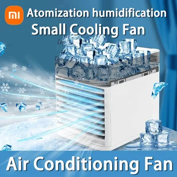 Xiaomi Air Conditioner Mini Ventilator koele Lucht Koeler, USB-Airconditioning-3 Versnelling Snelheid Lucht Ventilator Luchtbevochtiger voor Kantoor aan Huis