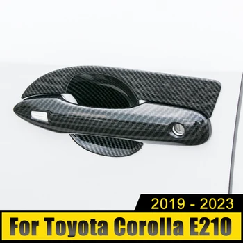 Voor Toyota Corolla E210 2019 2020 2021 2022 2023 ABS Car Externe Buitenste Deur Handvat Kom Vangen Cover Bekleding Stickers Accessoires