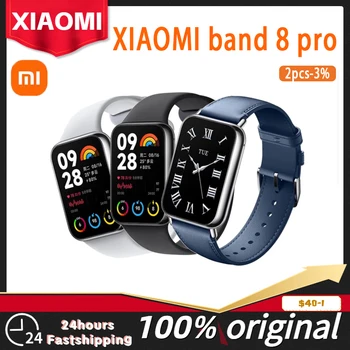 Originele Xiaomi Mi Band 8 Pro Smart Horloge GPS NFC Hartslag Sport Armband Band AMOLED Full Color Scherm Waterdichte SmartWatch