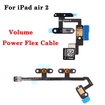Power Aan Uit Volume-Omhoog Down-Schakelaar Toets Toets Lint Flex Kabel Voor iPad 5 6 7 8 9 Air 1 2 A1474 A1475 A1476 A1566 A1567