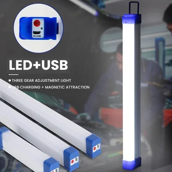 Multi-functie LED Nacht Licht USB-Oplaadbare noodverlichting DC5V 20W/ 40W/ 60W Nacht Lamp voor Outdoor Indoor Werk Licht