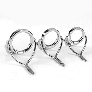 Keramische Hengel Gidsen Tips Top Eye Ringen Line Repair 7 Maten DIY Vissen Accessoires Vis Rod Eye Ring Pesca Pakken