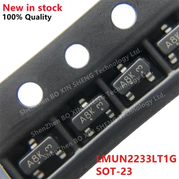 50PCS LMUN2233LT1G MMUN2233LT1G Markering A8K SOT-23 digitale SMD transistor
