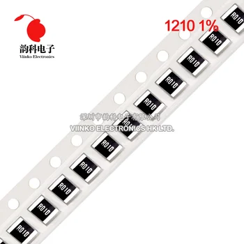 50pcs 1210 1% 1/2W Chip Weerstand 0.01 0.02 0.03 0.04 0.047 0.05 0.062 0.075 0.091 0.1 0.12 0.22 0.3 0.47 0.5 0.75 0.82 0.91 ohm
