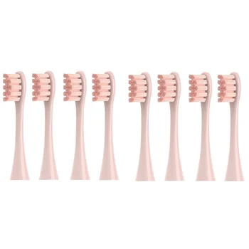 8 Stuks/set Elektrische Tandenborstel Vervangende borstelkoppen Voor Clean X/ X PRO/ Z1/ F1/ Men/ Air 2/ SE DuPont Zachte Haren Pijpen