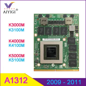 Quadro K3000M 2GB K3100M K4000M K4100M K5000M 4GB K5100M 8GB Video Grafische Kaart Met X-Beugel Voor iMac A1312 2009 2010 2011