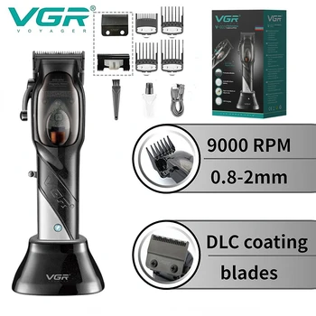 VGR Hair Trimmer Draadloze Kapper Haar snijmachine Elektrische Tondeuse Verstelbare Kapsel Machine Trimmer voor Mannen V-002