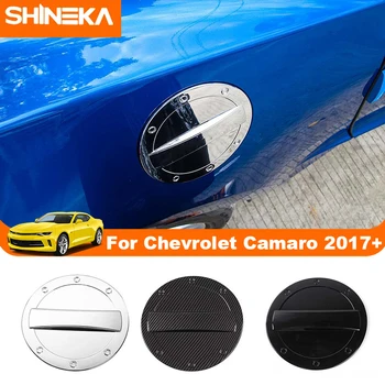 SHINEKA Auto Buitenkant gasolie Tank Cap Decoratie Cover Trim voor Chevrolet Camaro 2017 2018 2019 2020 2021 2022 Accessoires