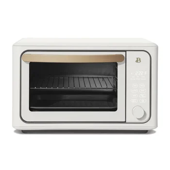 6 Slice scherm Lucht Friteuse Broodrooster Oven, Wit Glazuur door Drew Barrymore