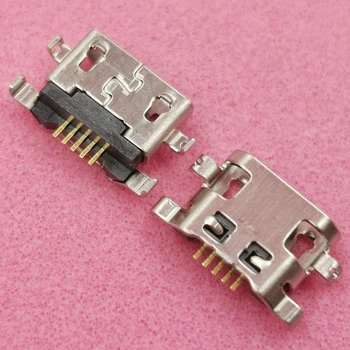 100Pcs het Opladen van USB-Lader-Poort Plug Dock-Connector Voor LG K4 2017 X230 M160 M150 M151 Huawei G7 Lenovo A708T Alcatel 7040N