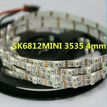 SK6812MINI 3535 4MM/SK6812 5050 5mm DC5V RGB led pixel strip 1m 2m 5m 60LEDs/m 4mm 5mm FPC NIET waterdicht 60pixels/M WS2812B