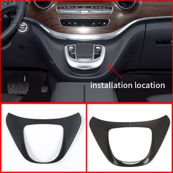 Voor Mercedes-Benz V-Klasse W447 V250 V260 2015-2022 Auto Centrale Controle Multimedia Paneel Decoratieve Stickers Accessoires ABS