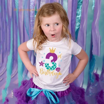 Kids Meisjes T-shirt voor gelukkige Verjaardag t-shirt Zomer Kinderen shirts Cartoon Grappig T-Shirt jongen t-shirt 3 4 5 6 7 8 9 Jaar Aanwezig