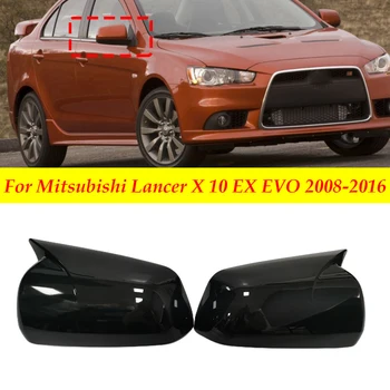 Voor de Mitsubishi Lancer X 10 EX EVO 2008-2016 Kant Deur Achteruitkijkspiegel afdekkap Trim Shell Sticker Auto Styling Accessoires Deel