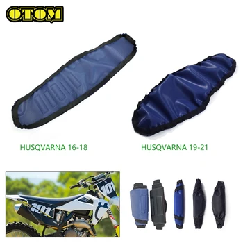 Motorfiets Voor HUSQVARNA Seat Cover Waterdicht Soft Sleeve Lederen Kussen FC TC TX TE FE FX 125 250 300 350 450 Pit Dirt Bikes