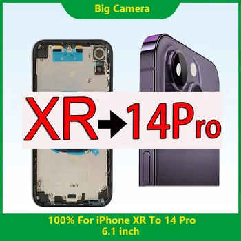 DIY Terug Shell Voor iPhone Xr 14 Pro Back-Cover Behuizing Voor XR 14 Pro Terug Behuizing XR 14 Pro Gratis Cadeau Gratis Verzending