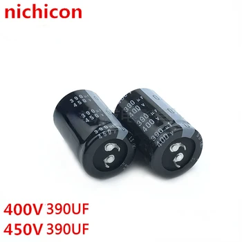 （1pcs）390uf 400V capaciteit 450V390UF Nichicon 25X50 30X45/50 35X30/35/40/50mm