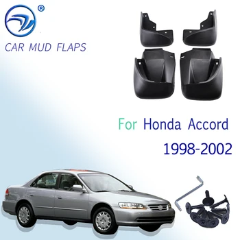 Voor Honda Accord 1998-2002 Spatlappen Splash Bewakers Voor Achter Slikranden Spatborden 1999 2000 2001 Gegoten Spatlappen Accessoires