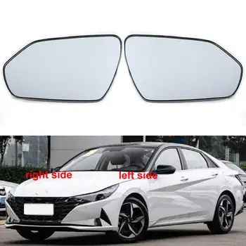 Voor Hyundai Elantra 2020 2021 2022 Auto-Accessoires, Verwarmde buitenspiegel Reflecterende Glazen Lens Achteruitkijkspiegel Lenzen 1PCS