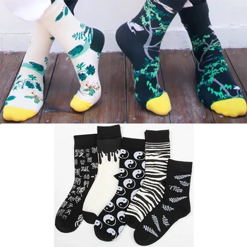 Street Style Kousen Lente en de Herfst Sokken Persoonlijkheid Europese en Amerikaanse Schoonheid Stapel Sokken Sport Skate-Sokken