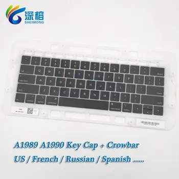 Nieuwe A1989 A1990 toetsen van het Toetsenbord toets voor Macbook Pro met Retina-laptop-toets cap 2018 Jaar
