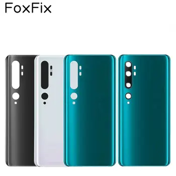 FoxFix Helder Glas Voor Xiaomi Mi Opmerking 10 Note10 Pro Terug Accu Dekking van Glas CC9 Pro Achterkant van de Behuizing Case+Camera Lens Vervanging