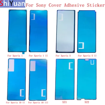 2Pcs/veel Originl Batterij Cover Zelfklevende Sticker Lijm Voor de Sony Xperia 1 1 II 5 II 10 II 10 III XZ1 XZ2 XZ3 Zelfklevende Sticker