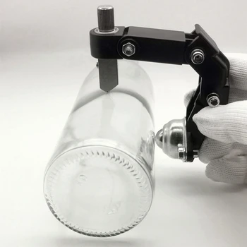 Arc Glazen Fles Cutter DIY Tool Draagbare Snelle Glas Snijden Kit,Vierkant & Ronde Fles snijmachine Met Accessoires