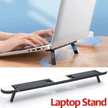 Universele Laptop Stand Houder Notebook Beugel Opvouwbare Desktop-Cooling Stand voor MacBook en Ipad Toetsenbord Universele Laptop Staat