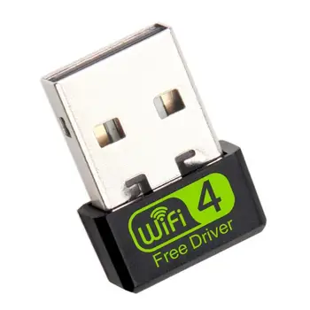 Mini USB WiFi Adapter 150Mbps Wifi Adapter Voor PC-USB-Ethernet-WiFi Dongle 2.4 G netwerkkaart Antena Wi-Fi-Ontvanger